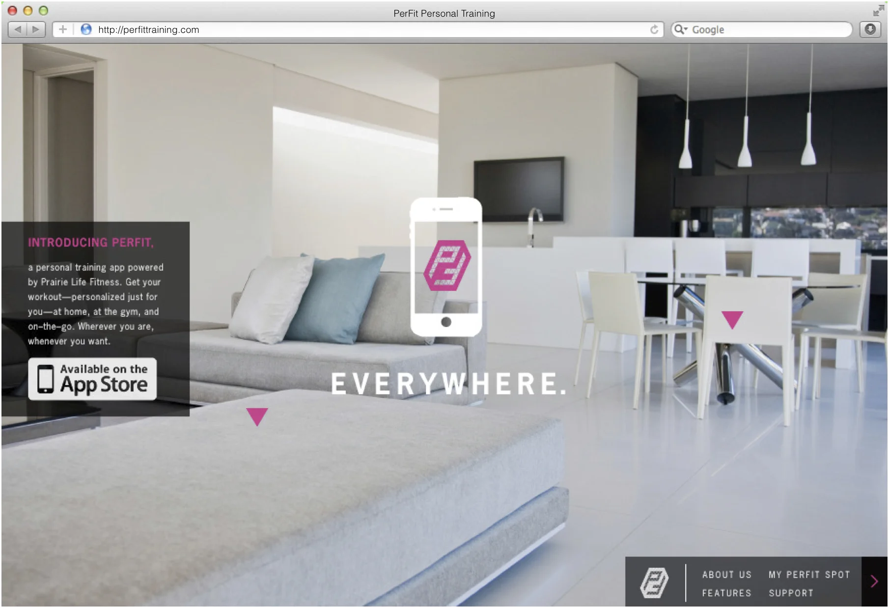 PerFit Training Site