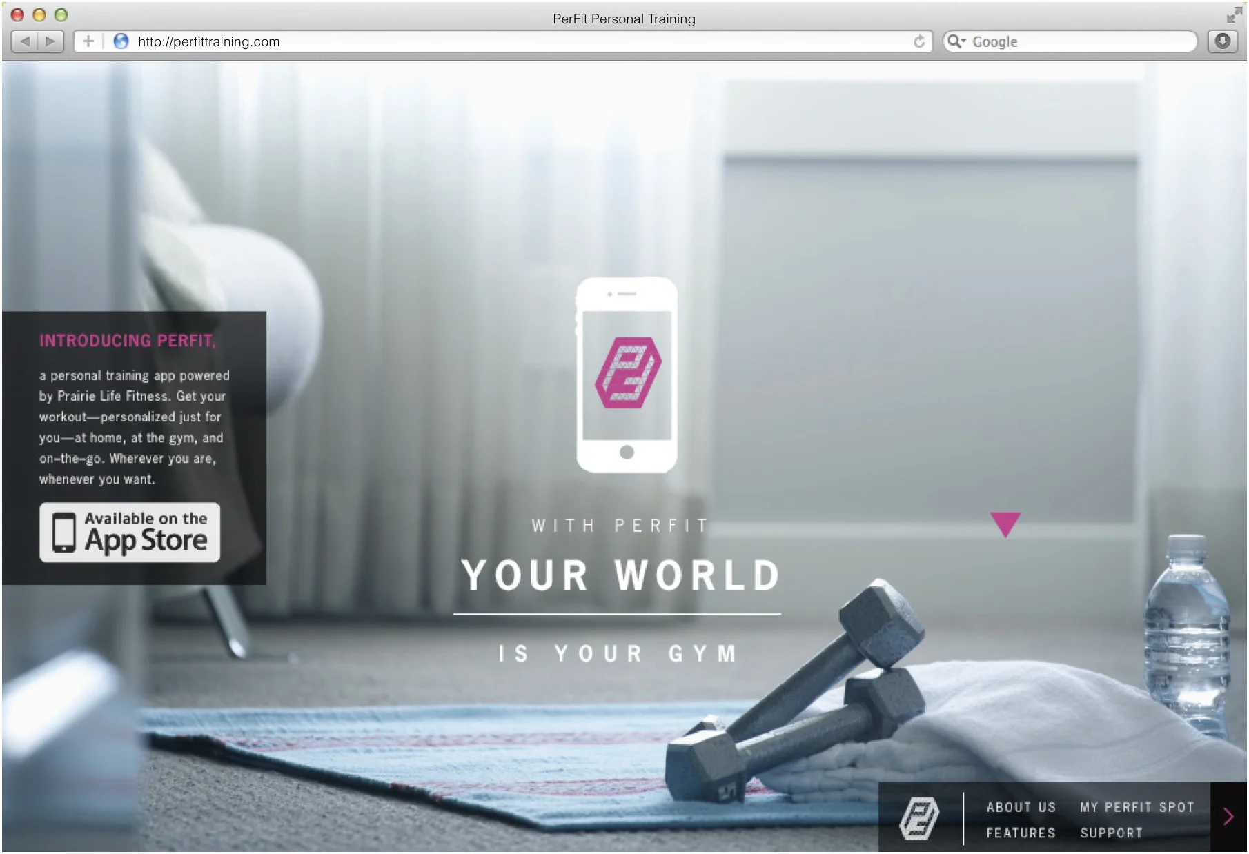 PerFit Training Site