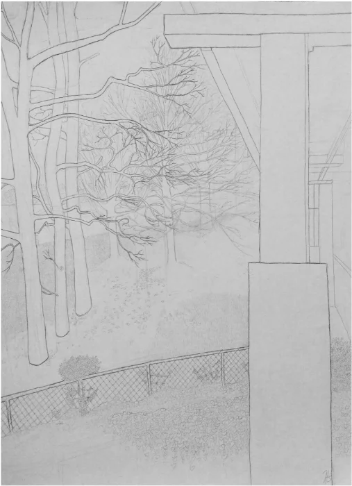 Size: 24”x18”Medium: Graphite on paperSchool: Arcadia University, 2015