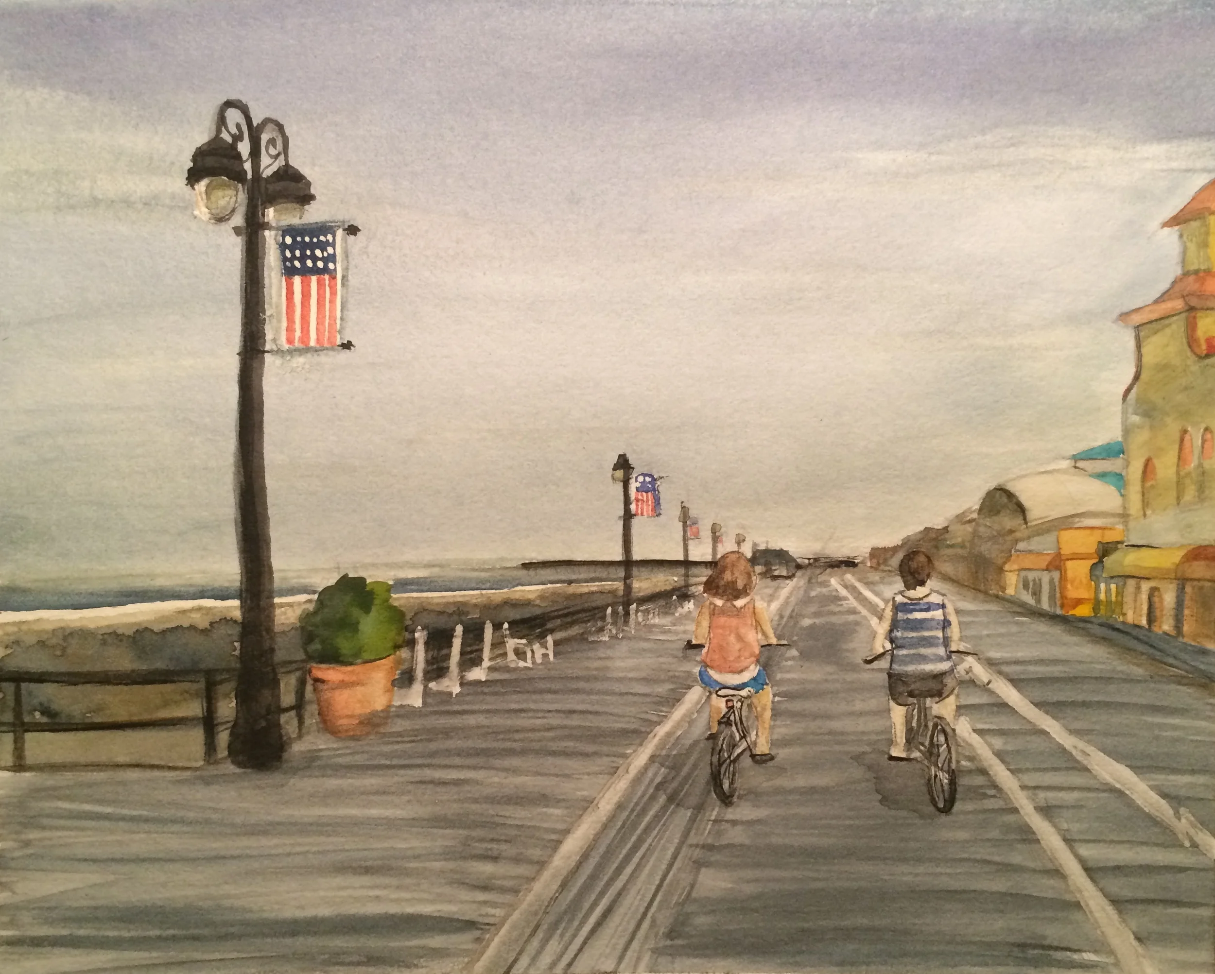 Boardwalk Cruising