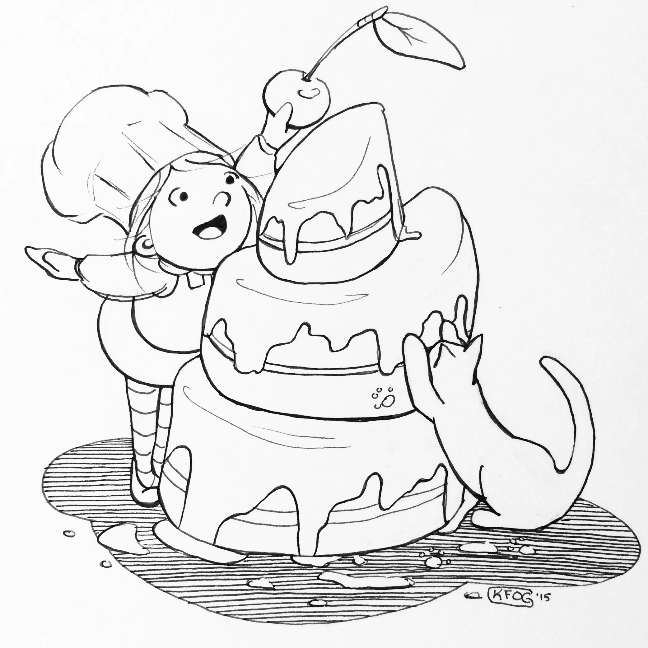 Cleo and Fitz: Bake a Cake