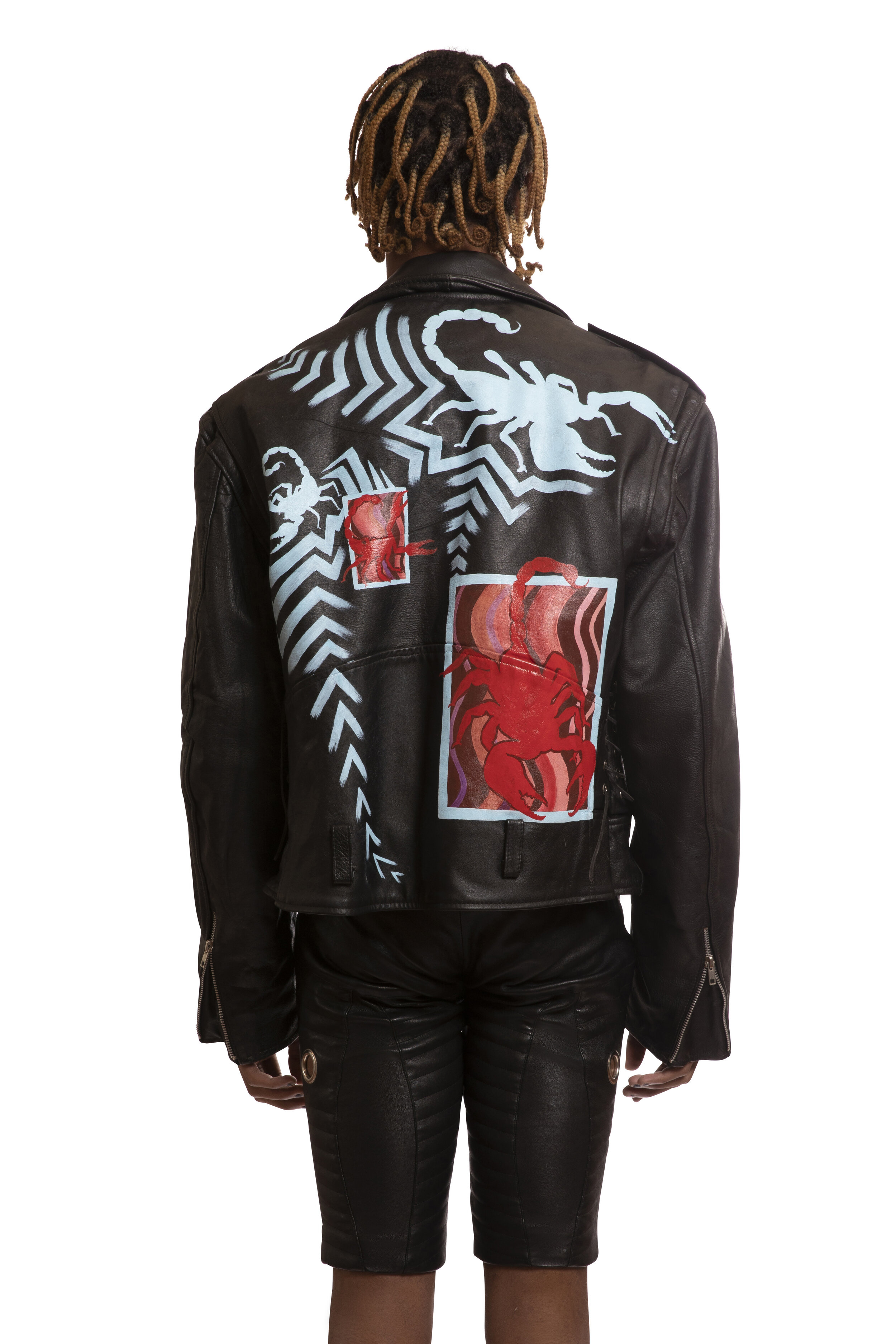 Hand painted jacket