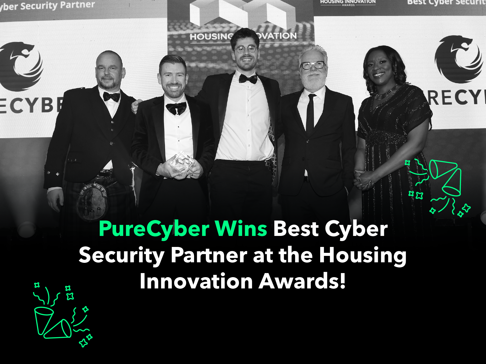 PureCyber Wins Best Cyber Security Partner at the Housing Innovation Awards
