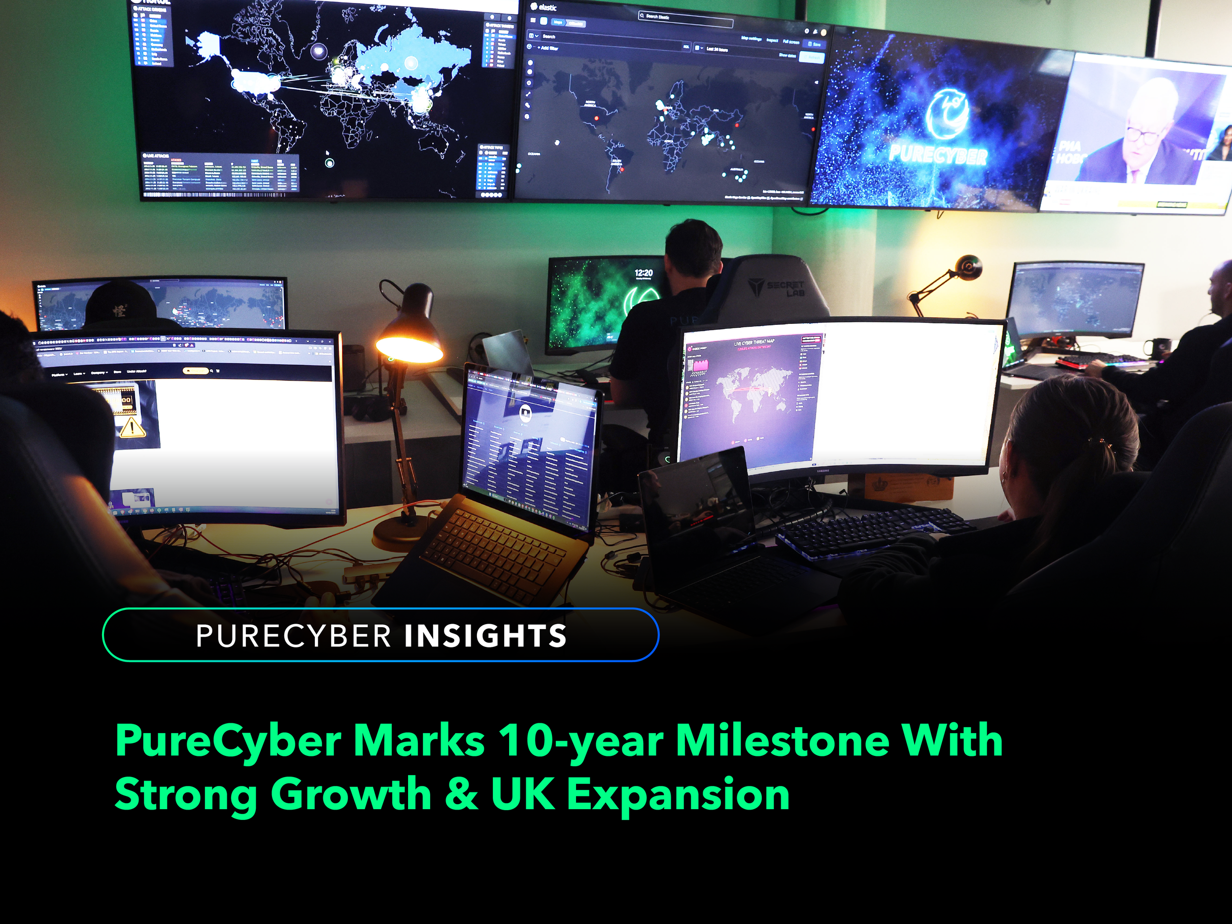 PureCyber marks 10-year milestone with strong growth &amp; UK expansion