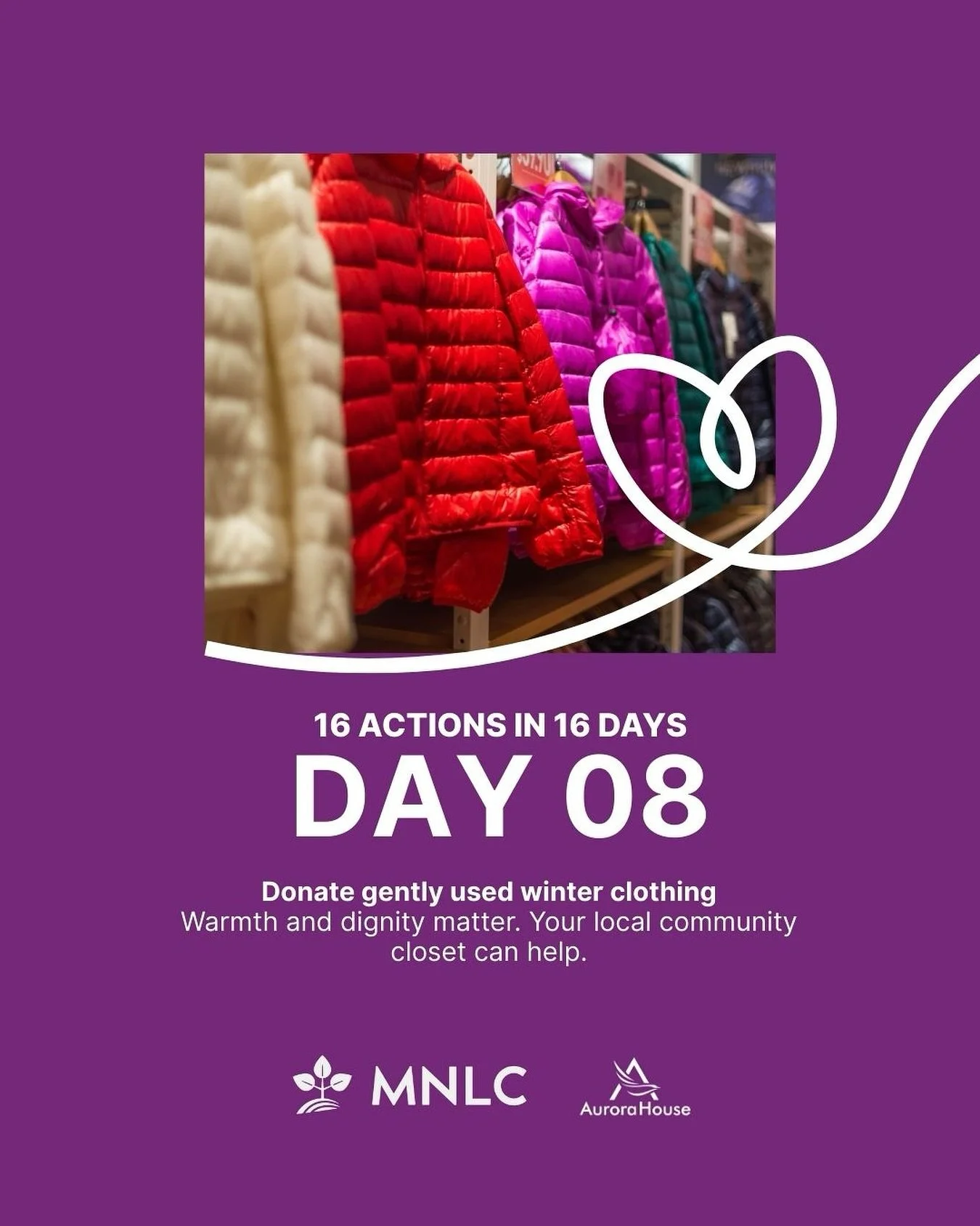 Warmth and dignity matter &mdash; especially during a 🇨🇦 winter.

Your donation can make a real difference for community members who are facing housing instability, financial hardship, or rebuilding their lives after violence or exploitation.

At @