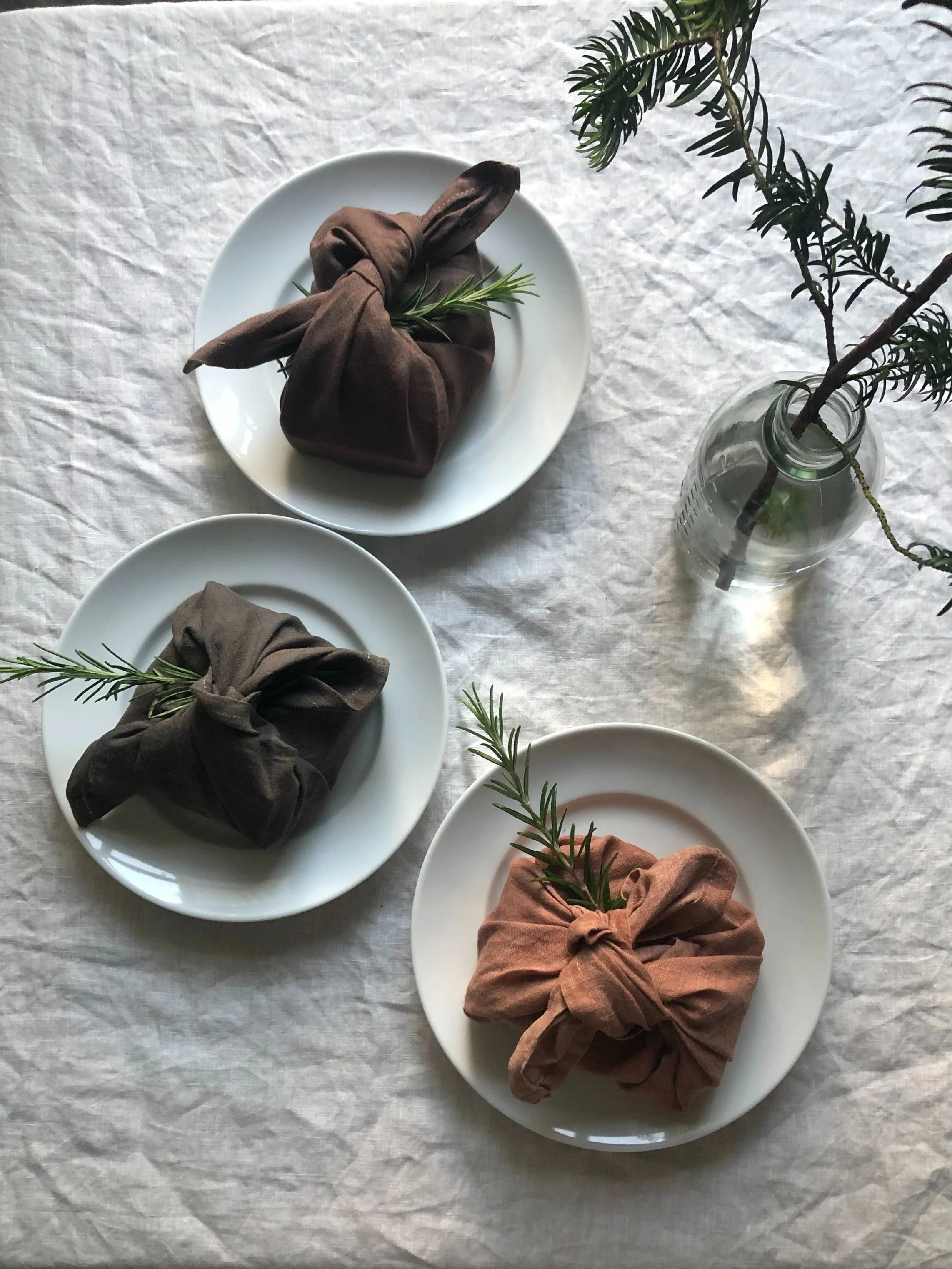 MAKE YOUR OWN HAND-DYED FUROSHIKI GIFT WRAP