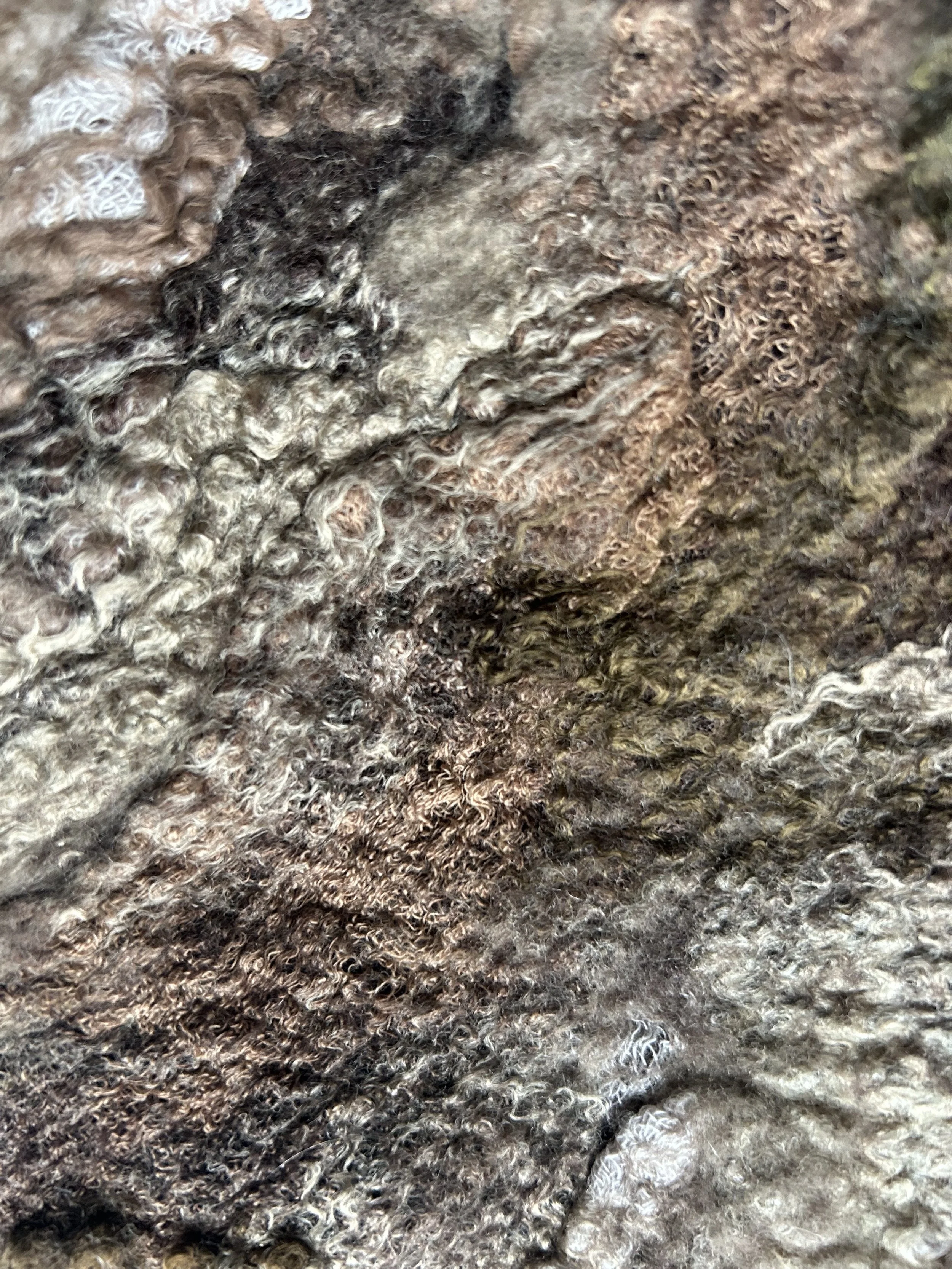 NUNO FELT SILK AND WOOL ART SCARF MAKING ONLINE SESSIONS