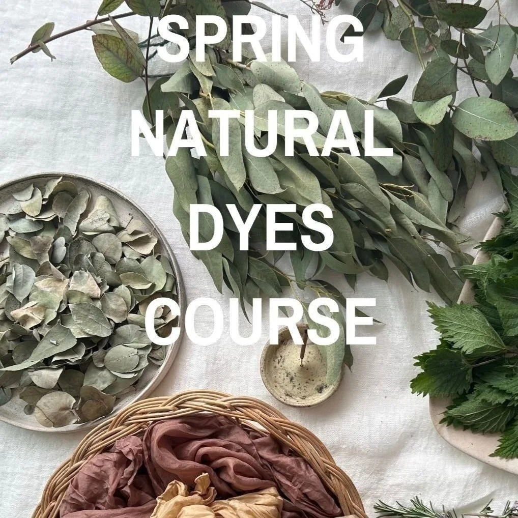 SPRING NATURAL DYES COURSE