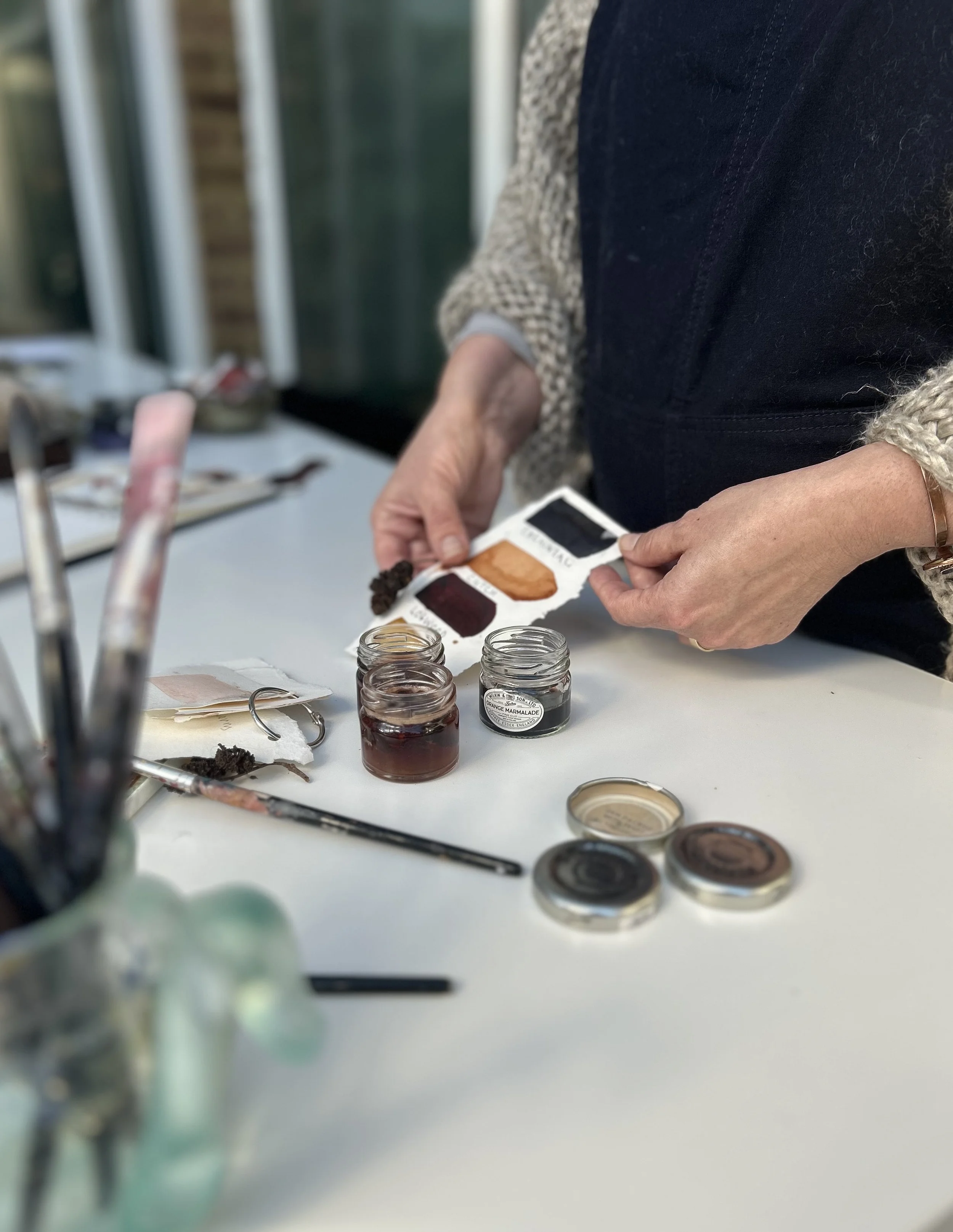 Natural Dye Paints and Inks Workshop
