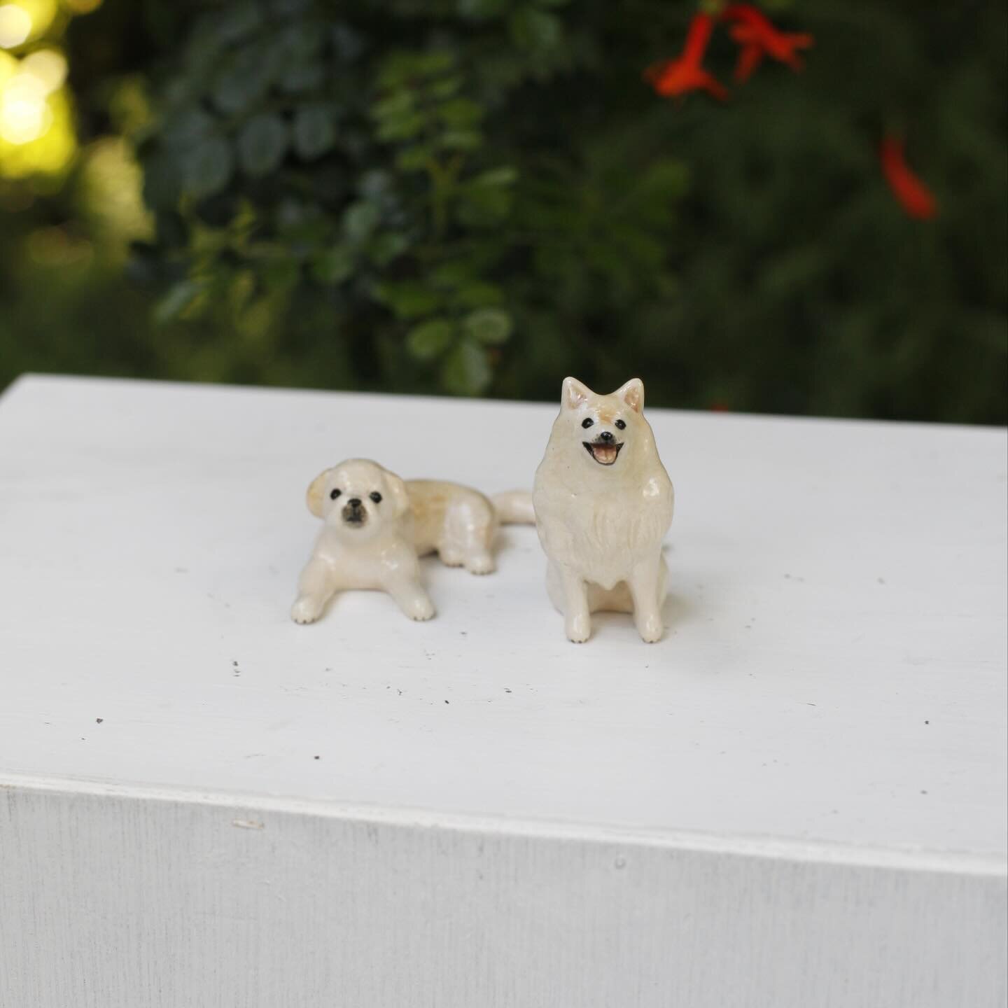 Customized pet figurines for @beau__jessie 🐶❤️2024.