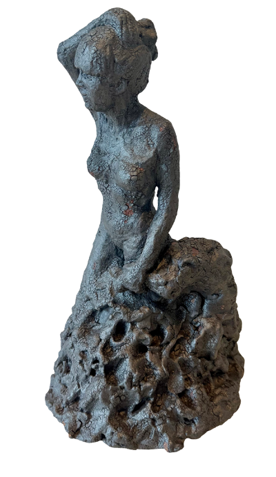Skulptur af af kvinde