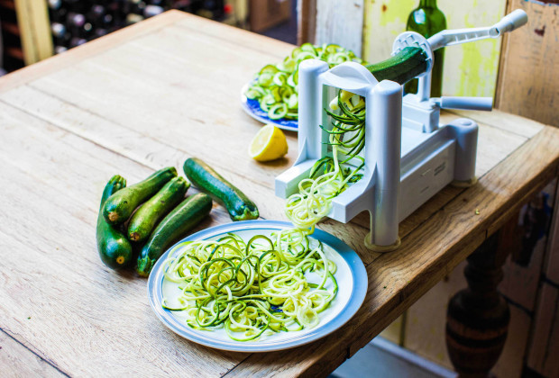 3. Befriend the SPIRALIZER. This ingenious mechanism transforms various foods into noodles! Read here to learn more about how you can use this fun gadget to make delicious, yet nutritious dishes.