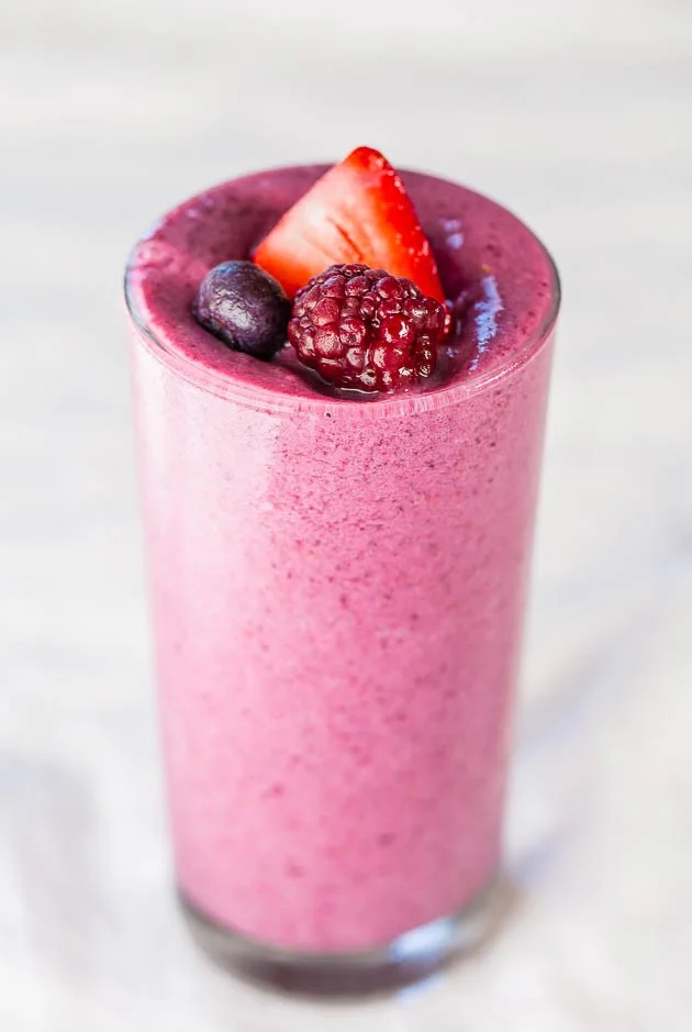 3. Fruit and Yogurt Smoothie . Get the recipe here .