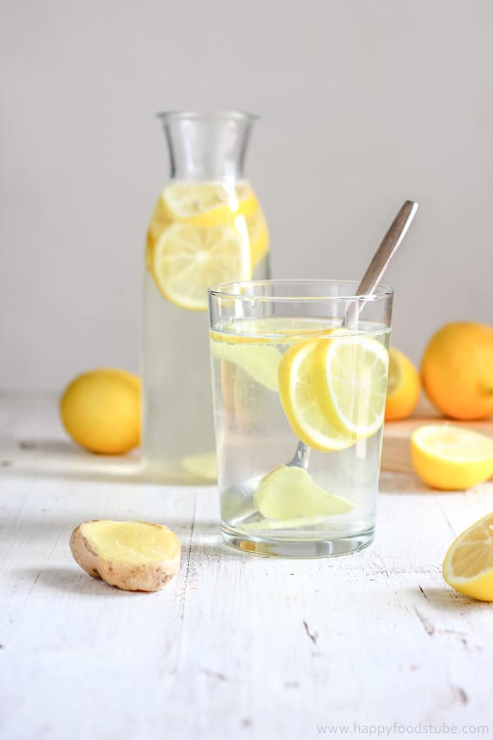 5. Lemon Ginger Water. See recipe here .