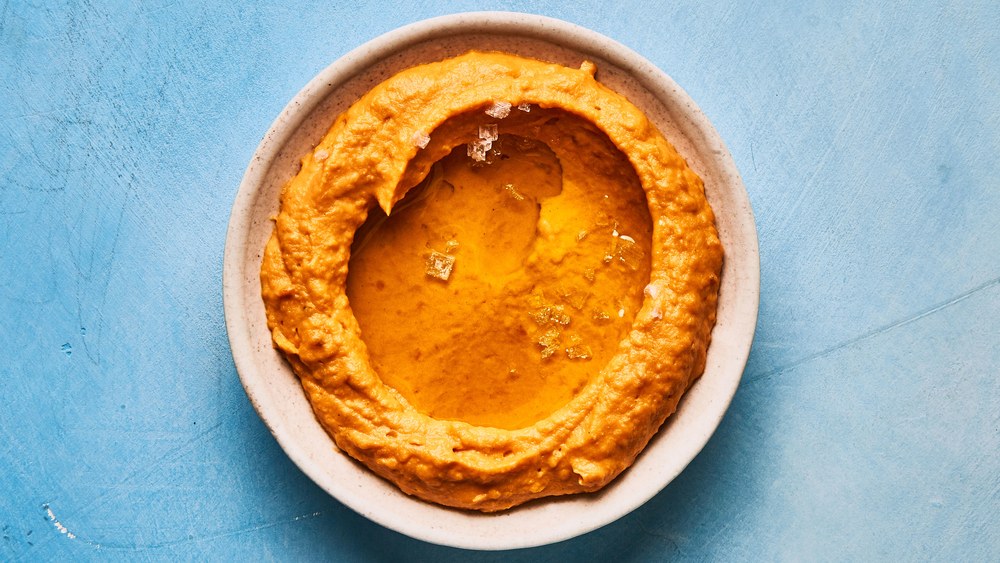 1. Sweet Potato Hummus . See recipe here .
