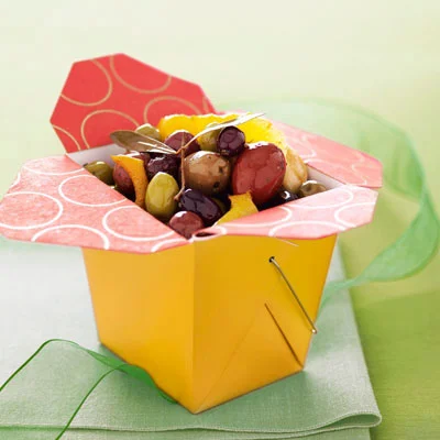 3. Citrus-marinated Olives . See recipe here .