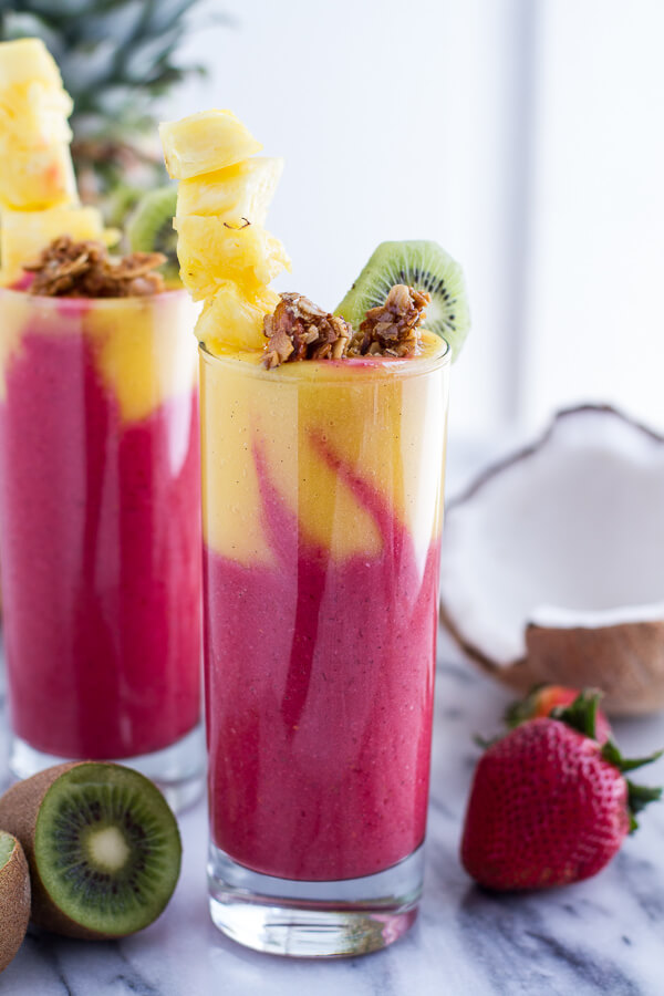 5. Tropical Fruit Breakfast Smoothie . See recipe here .