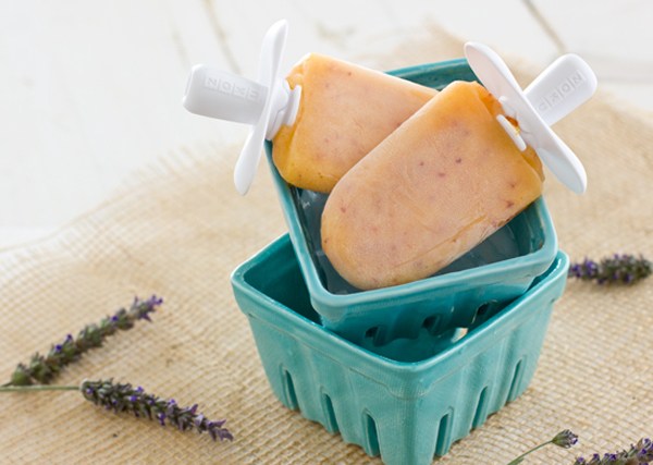 3. Ginger Peach Popsicles. See recipe here.