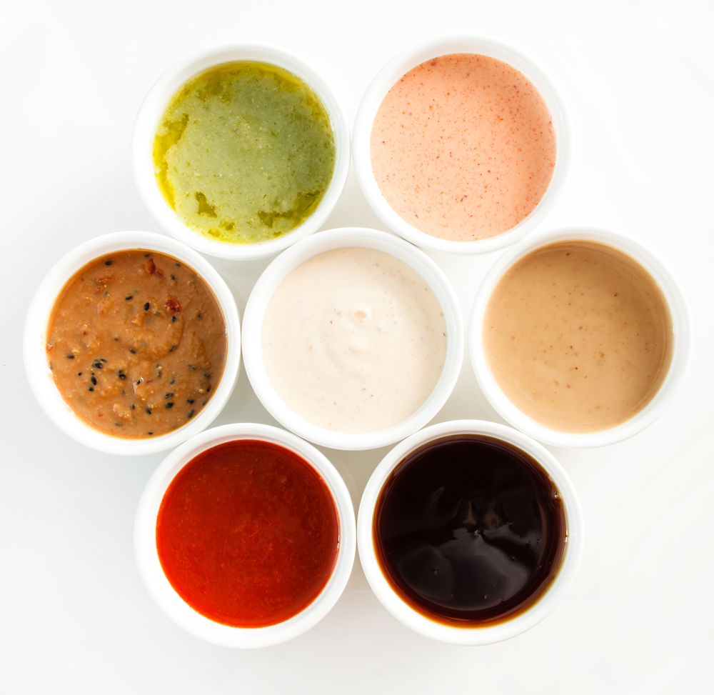 5. Sauce Boss . With different sauces and a little creativity, you can transform the same food into various tasty meals.