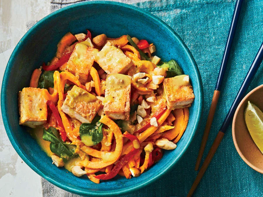 3. Thai Sweet Potato Noodle Bowl . See recipe here .