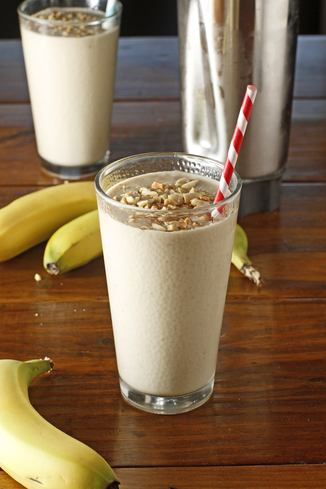 3. Peanut Butter and Banana Smoothie . See recipe here .