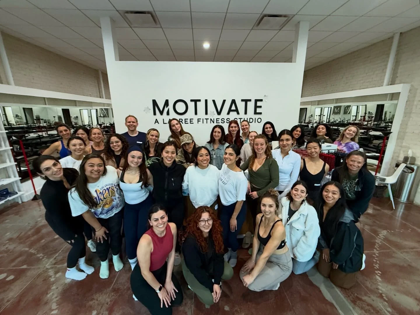 Introducing the graduates from this weekend&rsquo;s Lagree Certification Class❣️🙌

Led by master trainer &amp; Motivate founder Cereza, this consists of:

💪 A 15-hour group study of the Lagree method, including sequencing &amp; how to effectively d