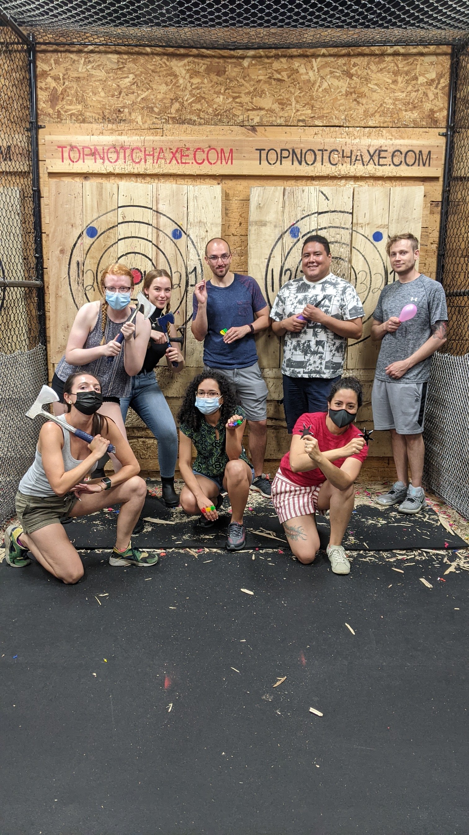 Axe Throwing Summer 2022