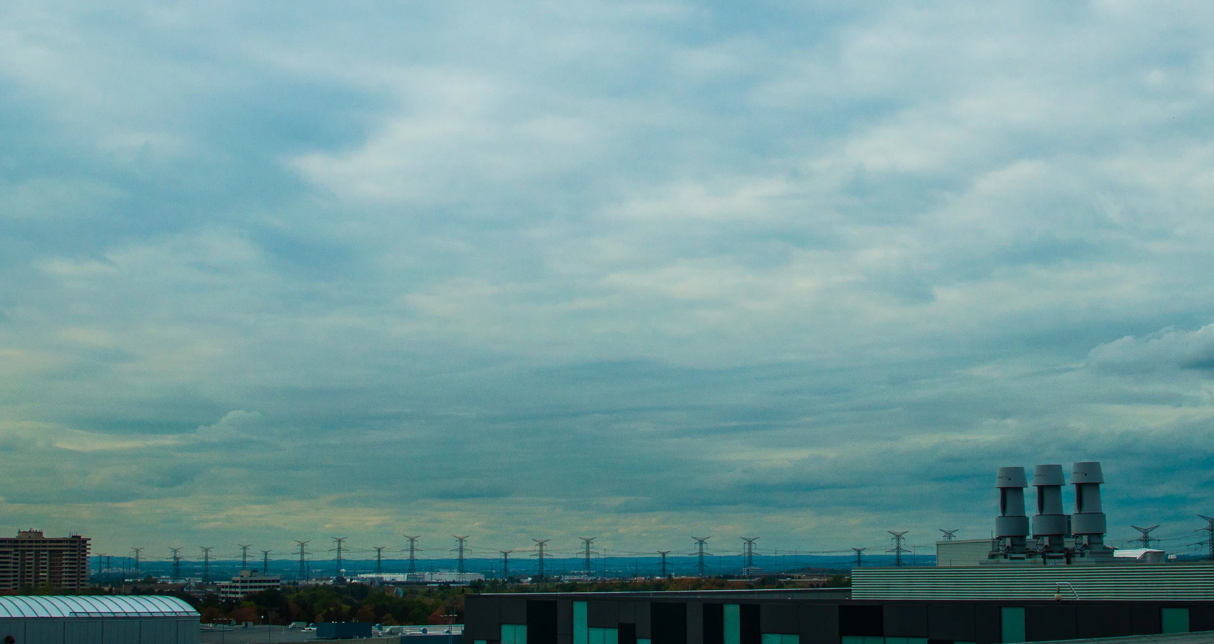 View to the 407 from the CACAQRS