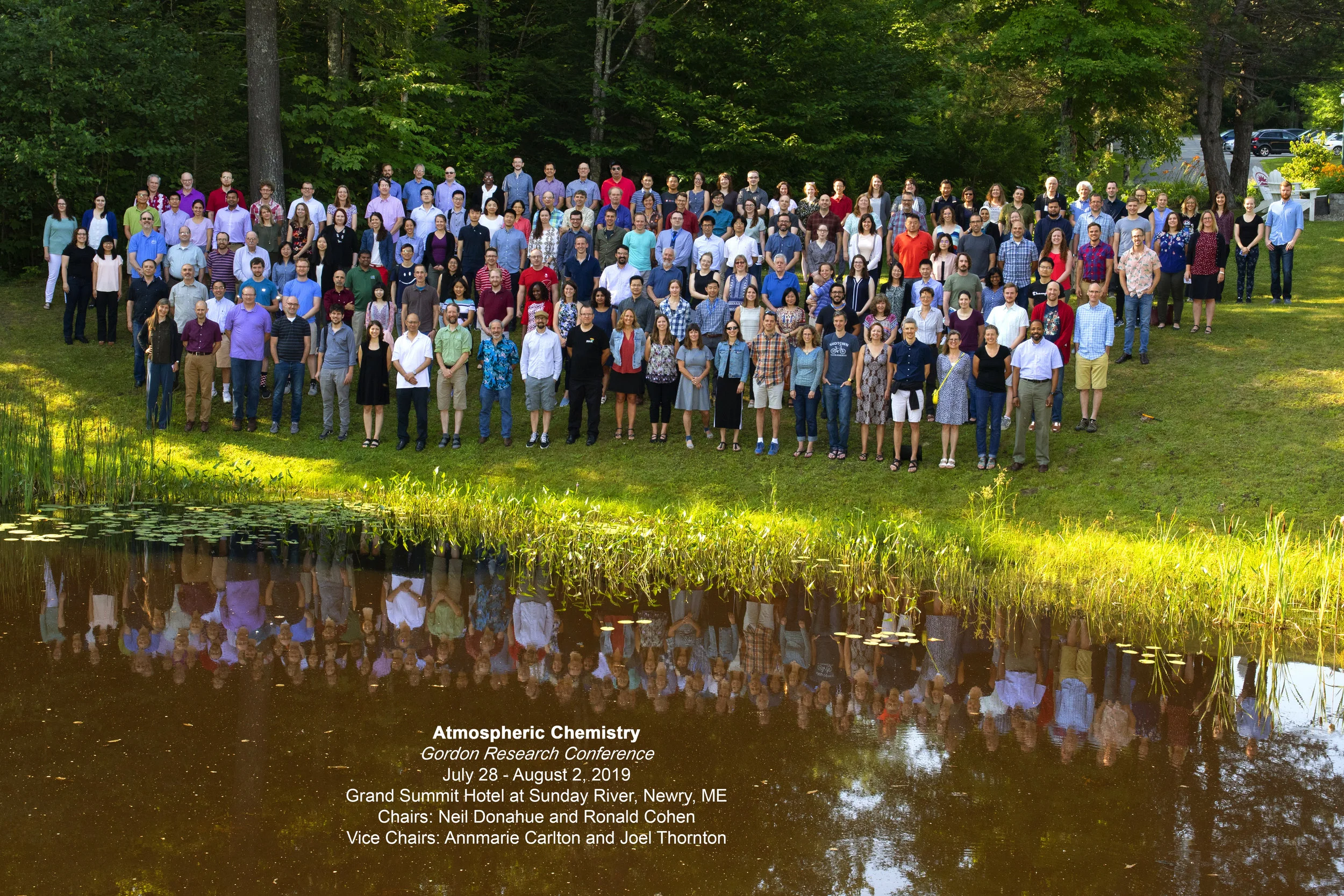 Trevor at the Atmospheric Chemistry Gordon Research Conference