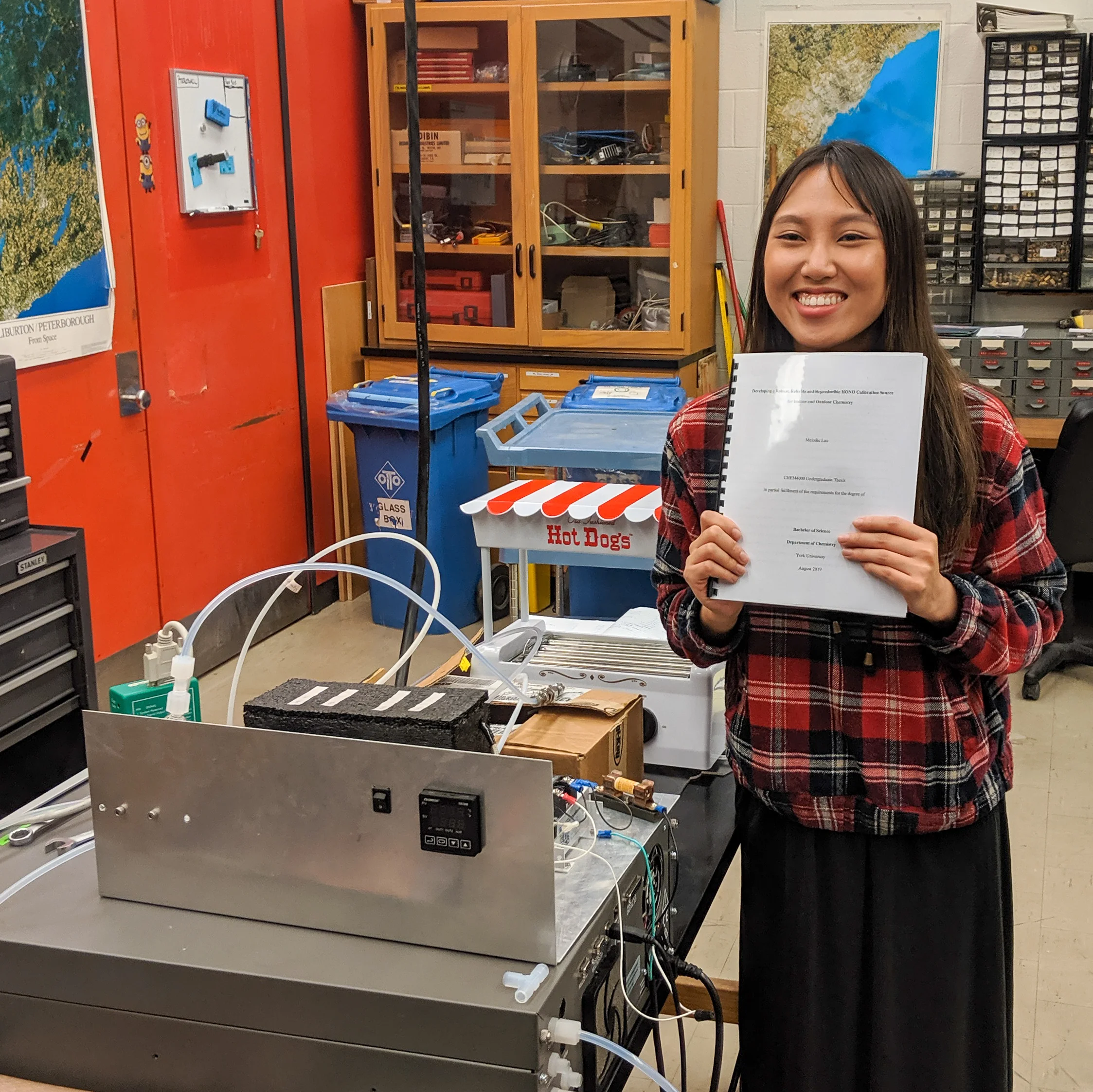 Congrats on your thesis completion Melodie!