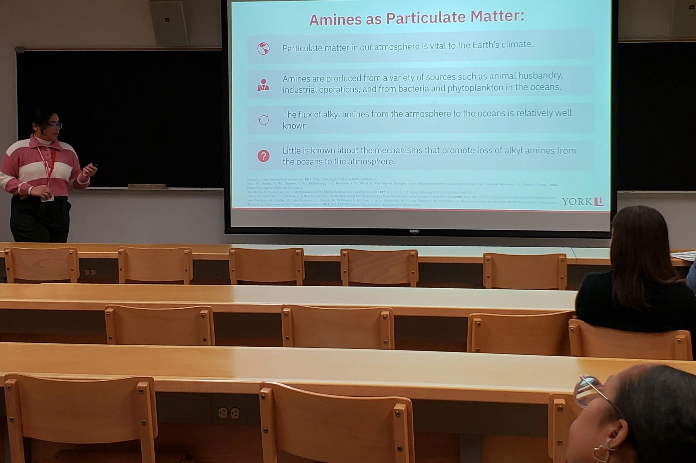 Chalisa presents at the 51st Southern Ontario Undergraduate Student Chemistry Conference in Peterborough