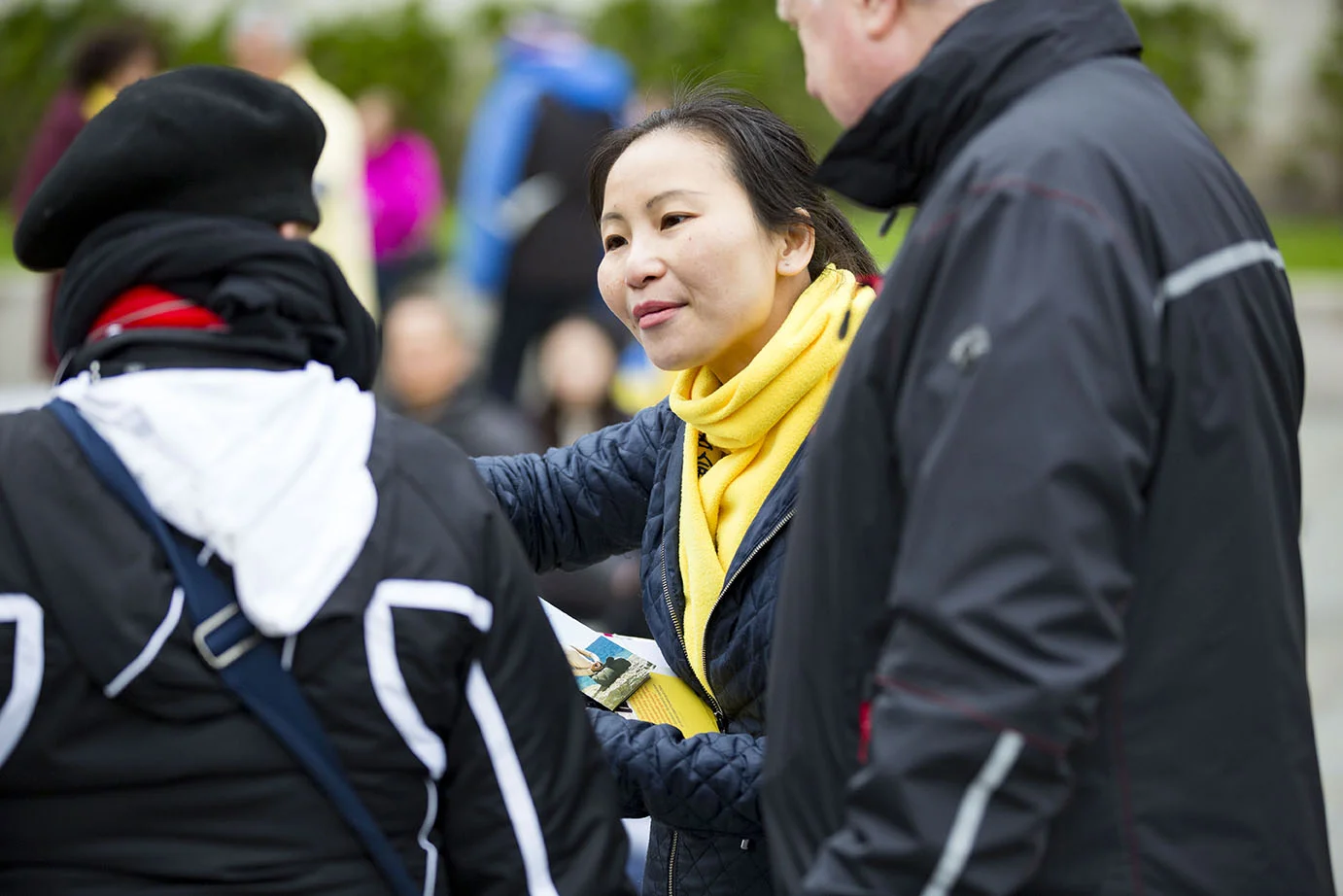 LONDON, UK, Sunday 24 April 2016
Commemorating April 25th 1999. The first peaceful appeal against the persecution of Falun Gong in China.
PHOTOS: Si Gross