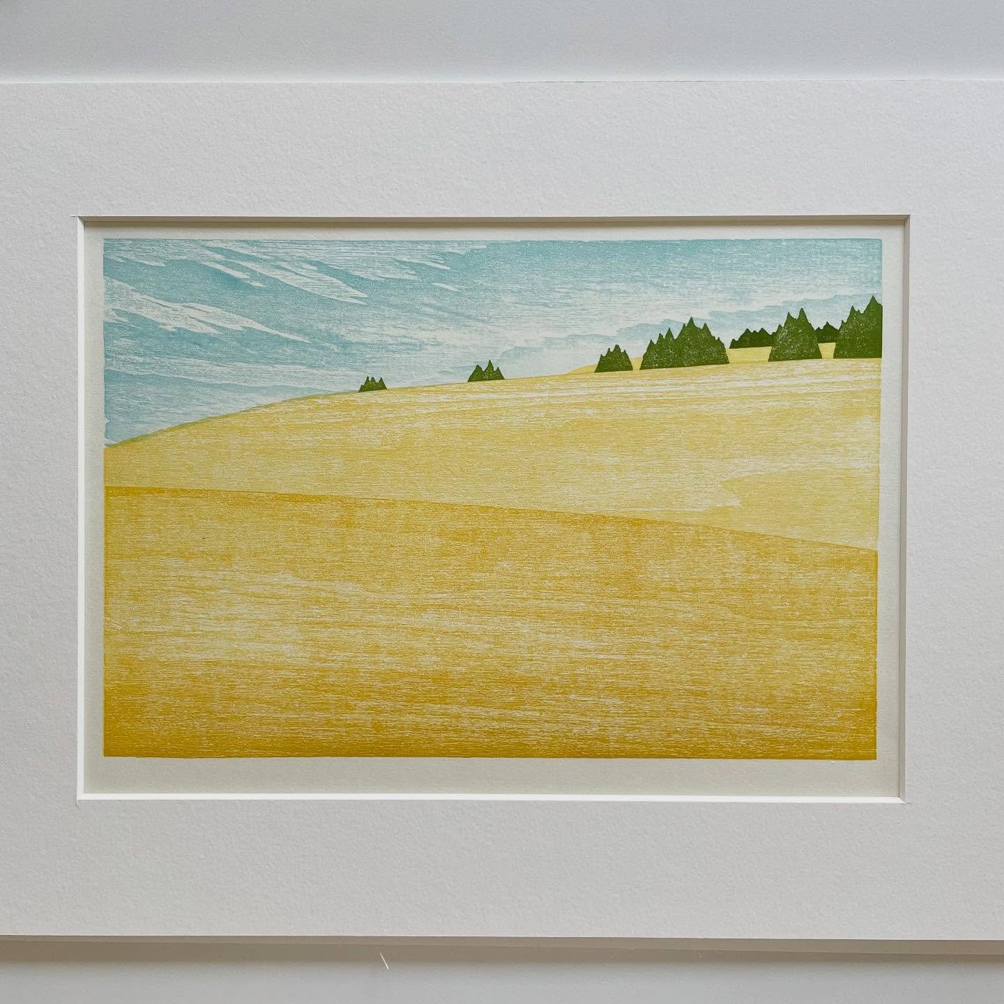 All dressed up! #printmaking #print #woodcut #woodprint #woodblock #woodblockprint #reliefprinting #winthropwa