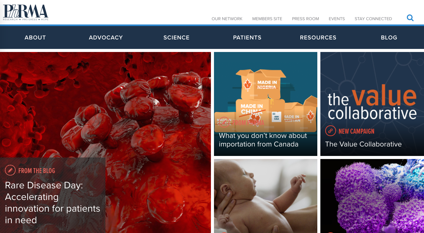 PhRMA.org