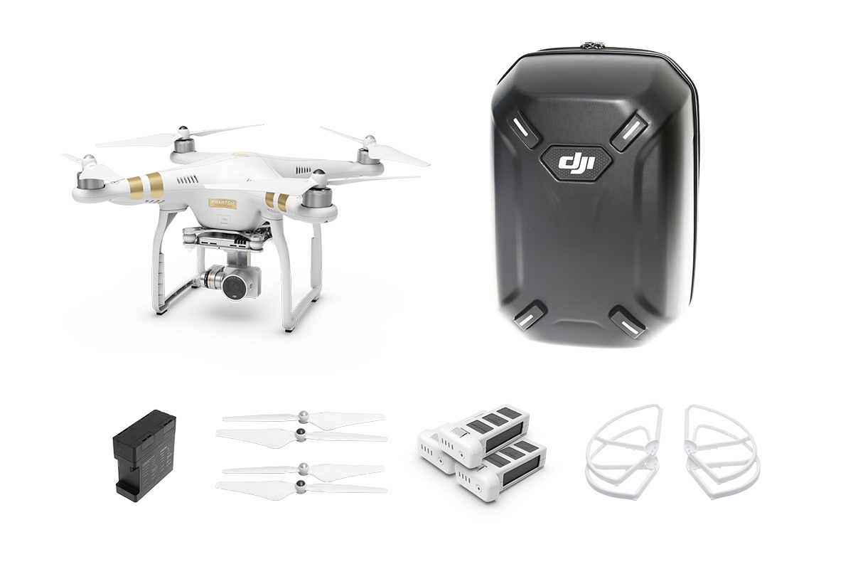 Phantom 3 Professional Everything Need Kit (Hardshell Backpack) Expert Drones