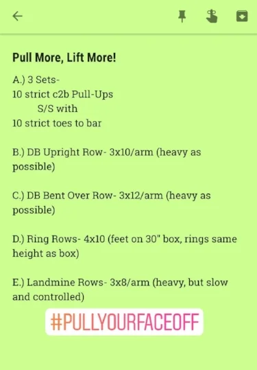 Hit this workout and let me know what you think!