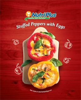 Stuffed Peppers With Eggs