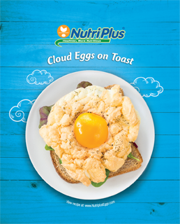 Cloud Eggs On Toast