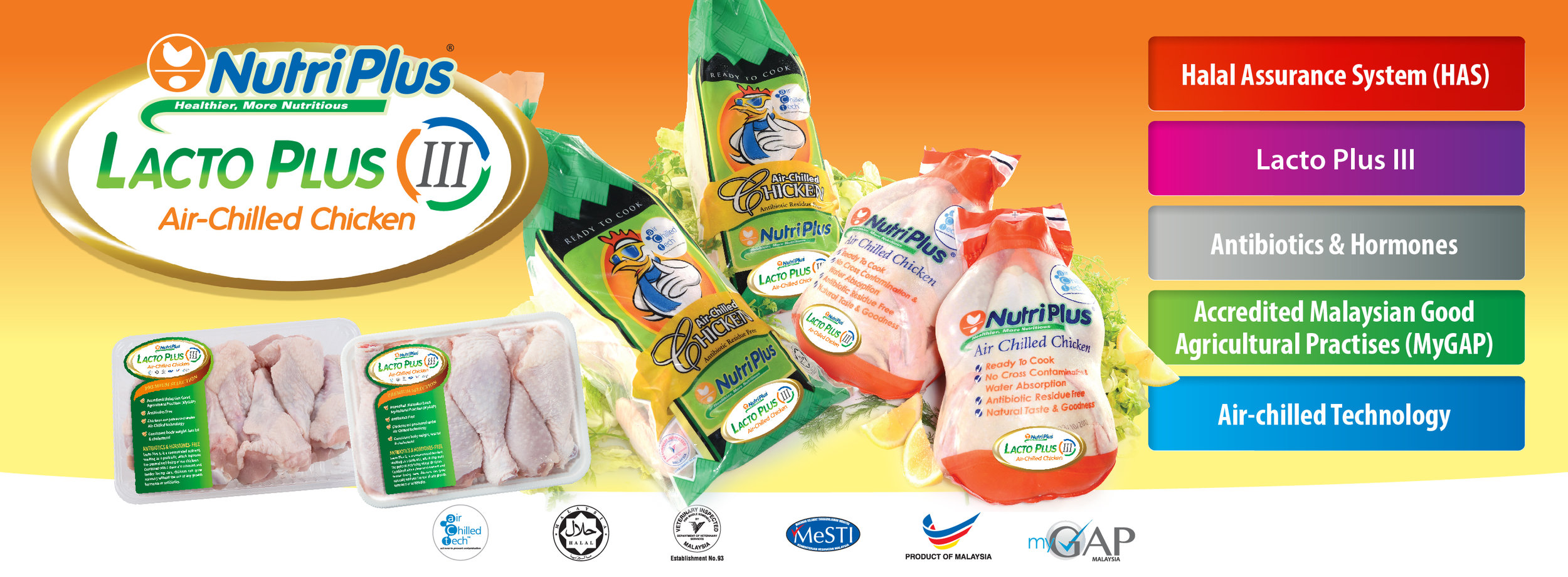 Copy of Lacto Plus III Air-chilled chicken