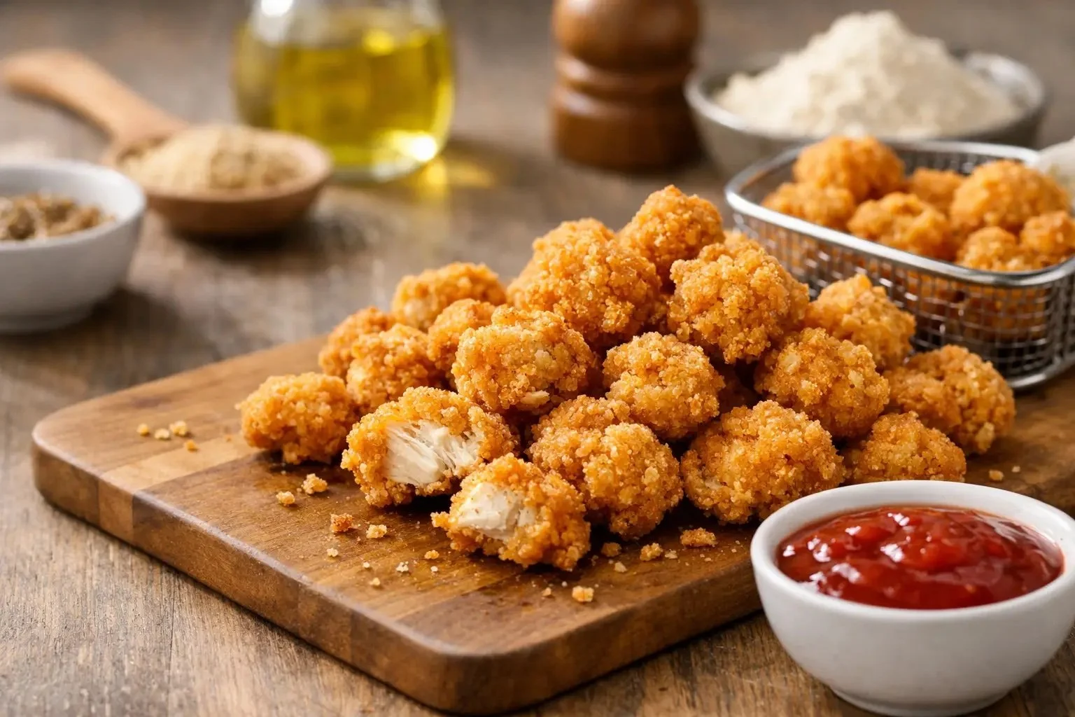 How to Cook Popcorn Chicken: Cara Masak Lebih Rangup dan Juicy