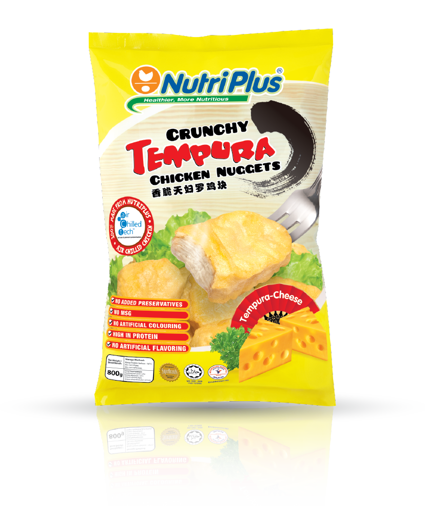 Crunchy Tempura, Chicken Nuggets, Crunchy Chicken nuggets, Premium Chicken Nuggets, High Protein Chicken NuggetFrozen Halal, Frozen Crispy Fried Chicken, Easy Meal, Easy Frozen meals, Halal frozen chicken cuts, Halal frozen food, High Quality chicken