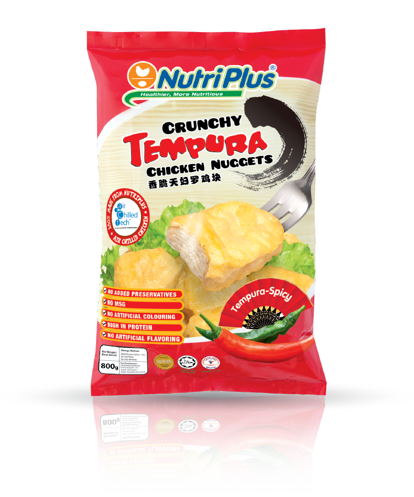 Crunchy Tempura, Chicken Nuggets, Crunchy Chicken nuggets, Premium Chicken Nuggets, High Protein Chicken NuggetFrozen Halal, Frozen Crispy Fried Chicken, Easy Meal, Easy Frozen meals, Halal frozen chicken cuts, Halal frozen food, High Quality chicken