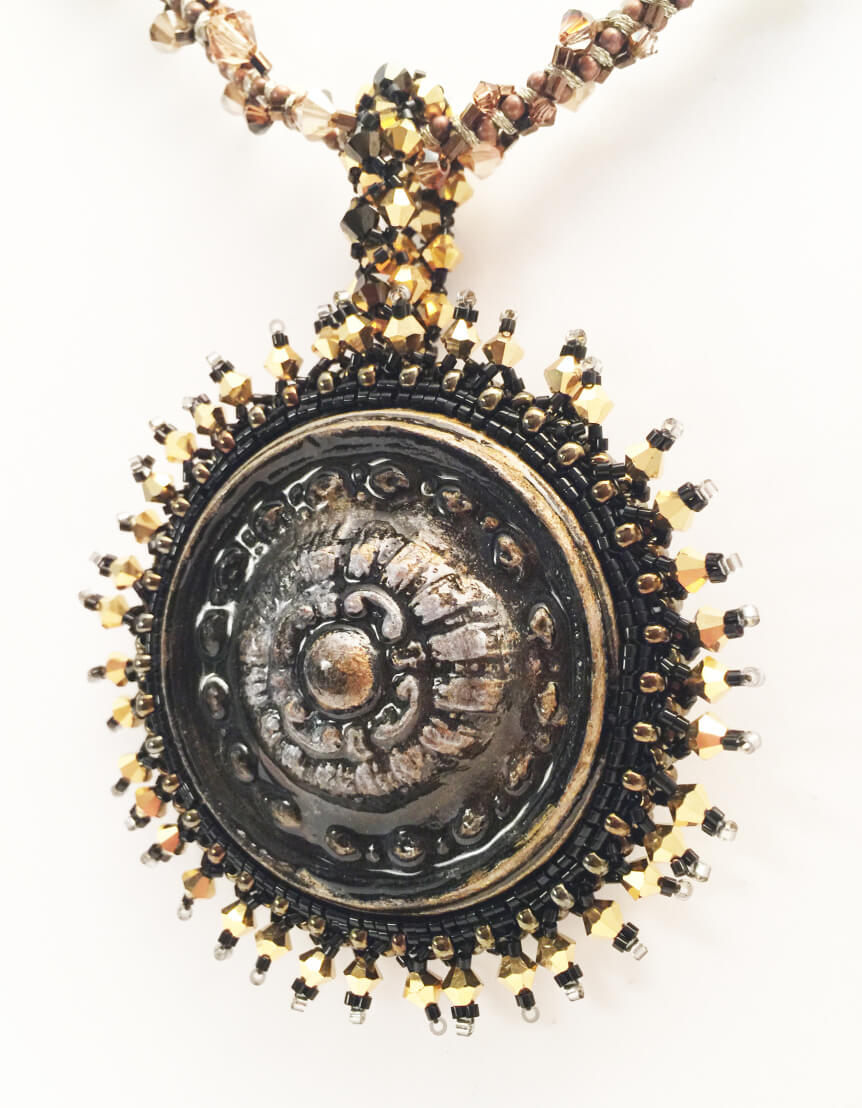 Relic Cabochon Necklace by John Creighton-Petersen