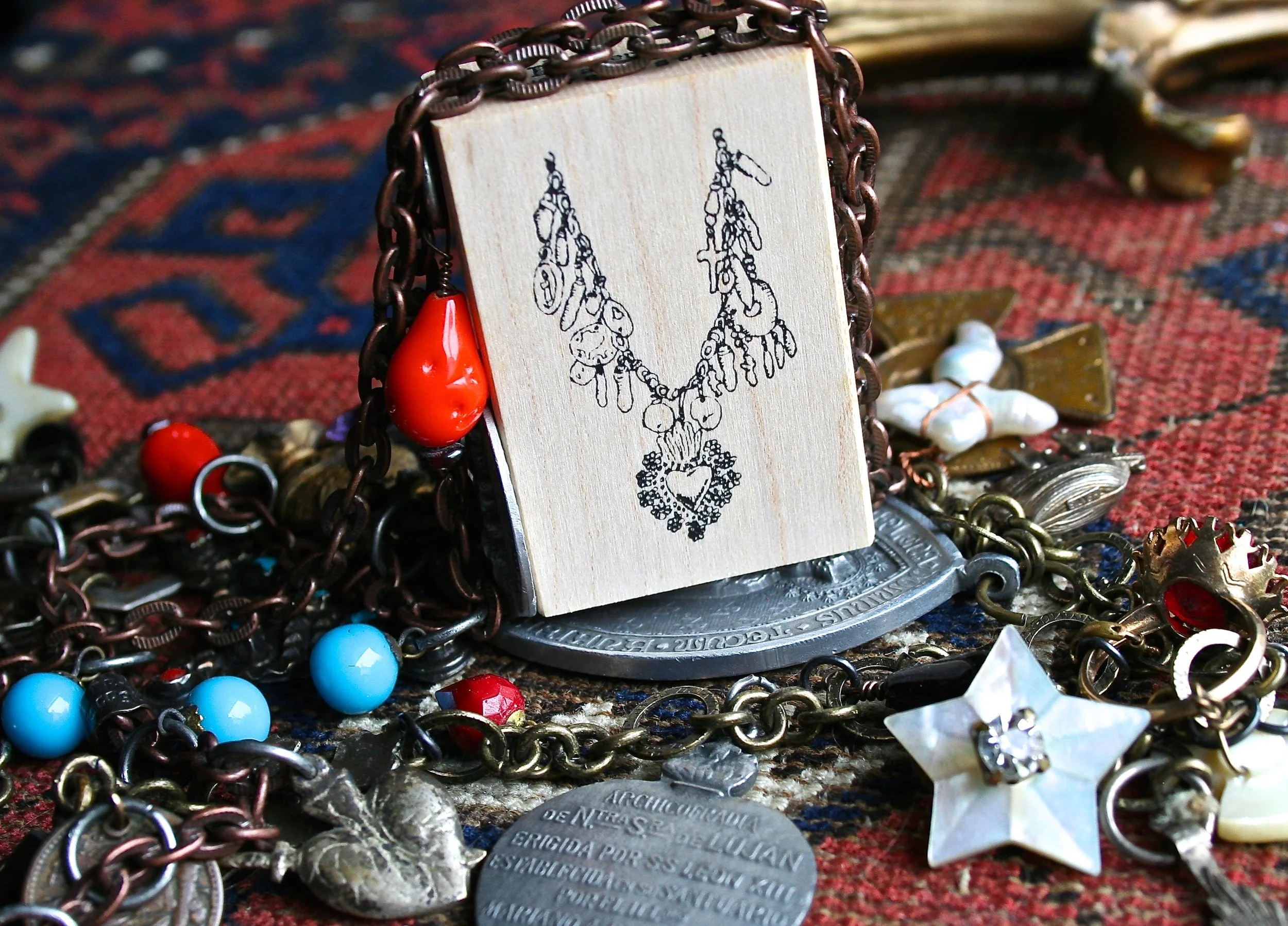 Milagros Charms Stamp — Sandra Evertson