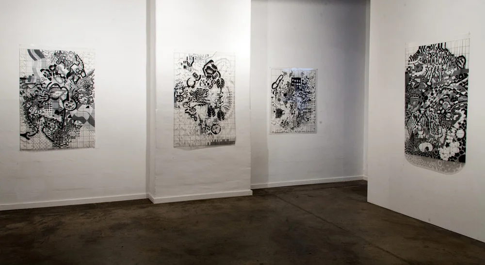 Remote Access: Charts for Thinking | Installation view | Place Gallery, Melbourne