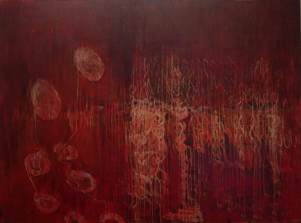 Painting 2 | Tina Douglas | 2006 | Egg tempera on canvas | 137 x 183 cm | Place Gallery | Melbourne | 2009