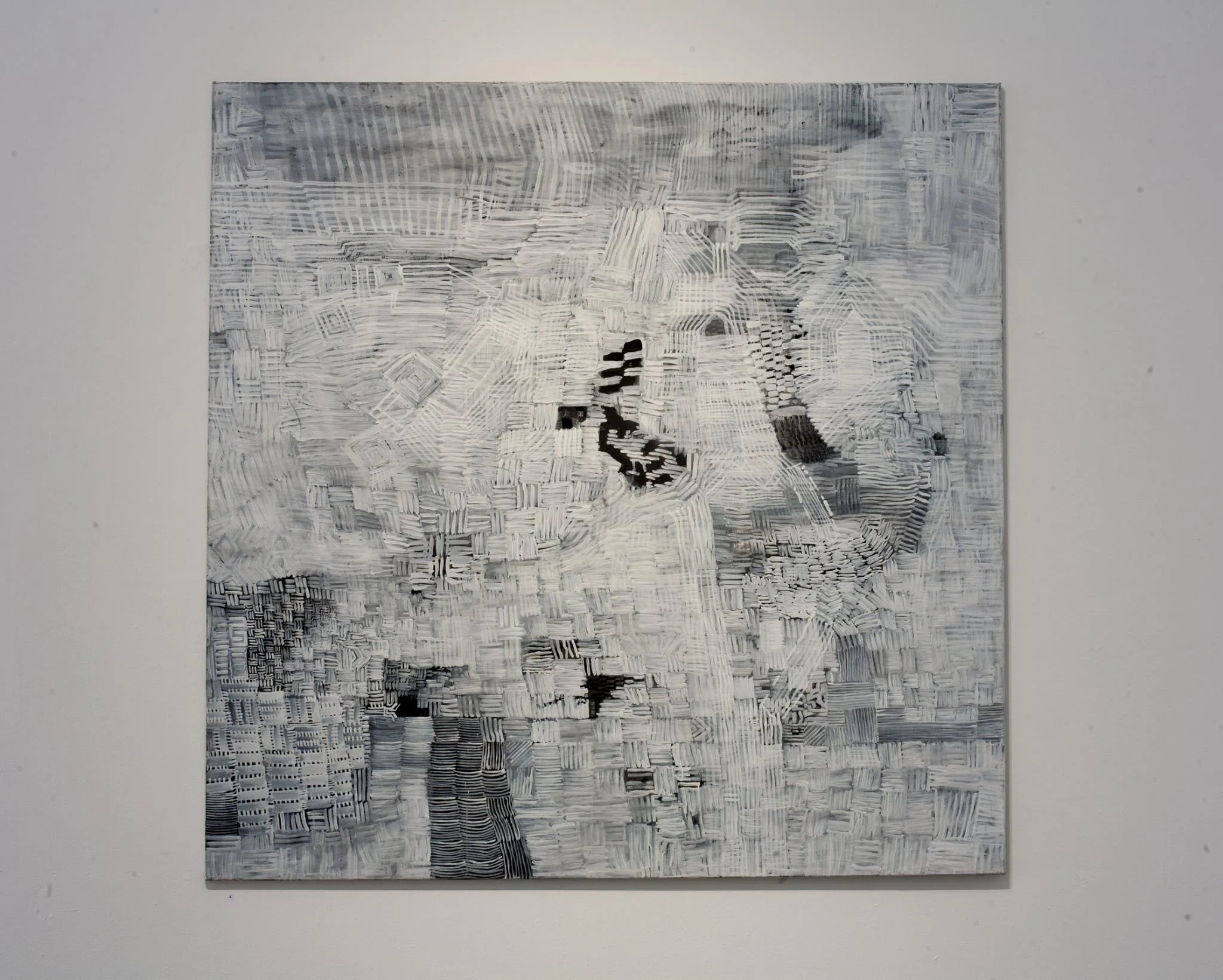 &bot, Tempera on linen 183 x 183cm 2014