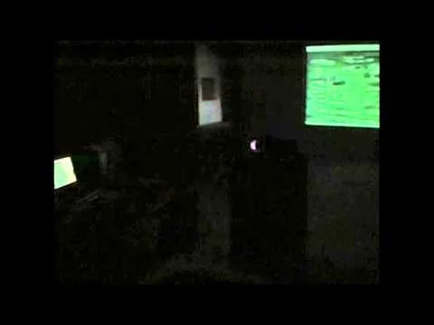 betaversion experiments - datapainting (video footage), Pinacotheca gallery, Melbourne 2001