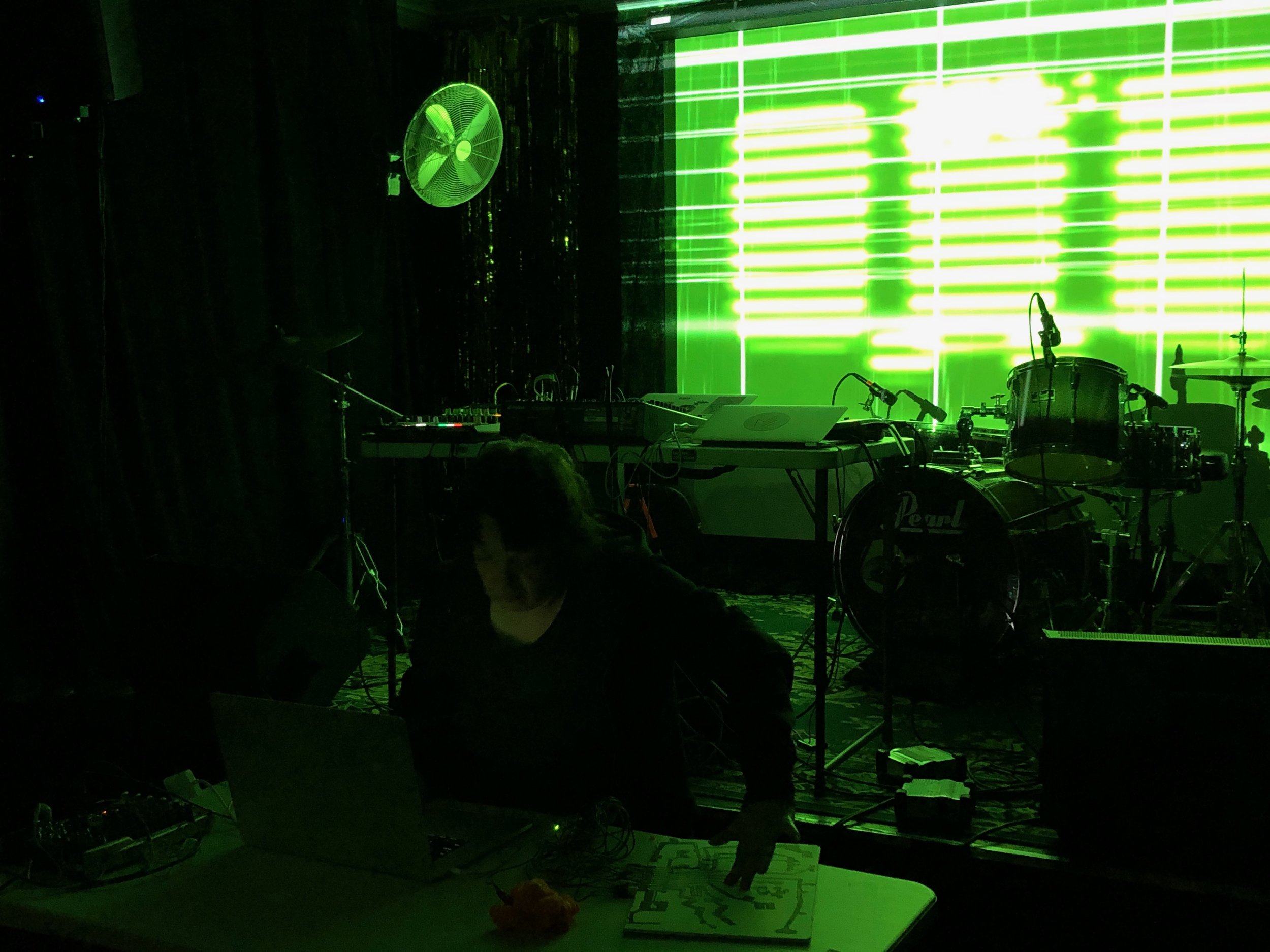 Playing at Bush Fashion / Ketokai / Tina Douglas @ Nighthawks, Collingwood 25/7/2019 Image: Dave Brown