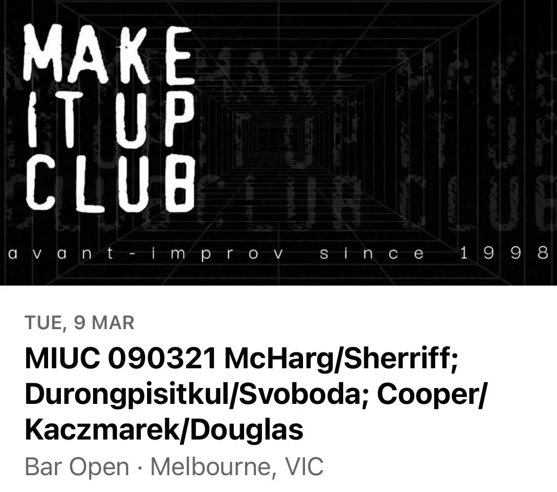 MIUC 090321 McHarg/Sherriff; Durongpisitkul/Svoboda; Cooper/Kaczmarek/Douglas